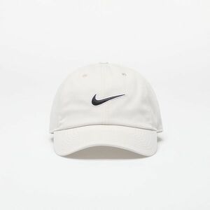 Nike Club Unstructured Swoosh Cap Light Bone/ Black imagine