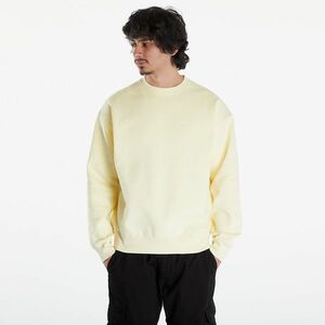 Hanorac Nike Solo Swoosh Men's Fleece Crew Alabaster/ White imagine