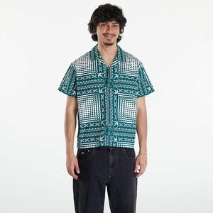 Camasa OBEY Cortex Woven Shirt Aventurine Green/ Multi imagine