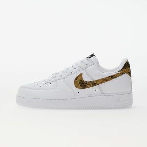 Sneakers Nike Air Force 1 Low Retro Premium QS White/ Elemental Gold-Dark Hazel-Black imagine