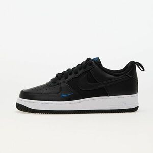 Sneakers Nike Air Force 1 '07 Black/Black-Court Blue-White imagine