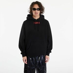 Hanorac PLEASURES Vertical Hoodie Black imagine