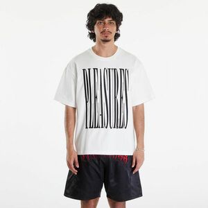 Tricou PLEASURES Stretch Heavyweight T-Shirt White imagine