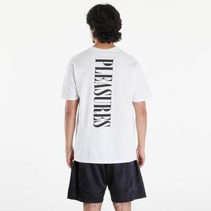 Tricou PLEASURES Vertical T-Shirt White imagine