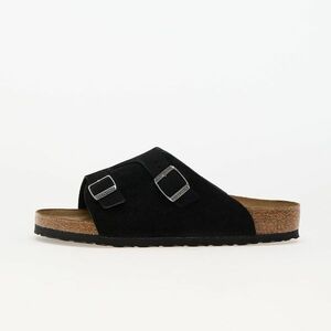 Sneakers Birkenstock Zürich Suede Leather Black imagine