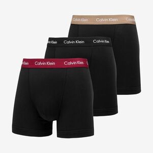 Calvin Klein Cotton Stretch Classic Fit Trunk 3-Pack Black imagine
