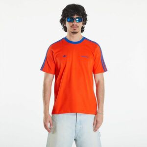 Tricou adidas x Wales Bonner Short-Sleeve Tee Bold Orange/ Royal Blue imagine