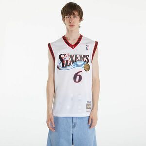 Jersey Mitchell & Ness Philadelphia 76ers 3 Allen Iverson 2002 Swingman Jersey White/ White imagine