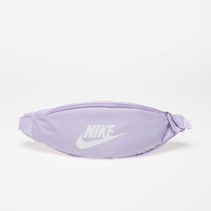 Geantă de talie Nike Heritage Waistpack Lilac Bloom/Lilac Bloom/White imagine