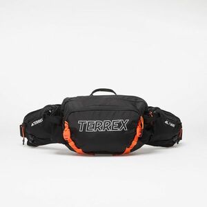 Geantă de talie adidas Terrex Aeroready Waist Pack 4 L Black/ White/ Impact Orange imagine