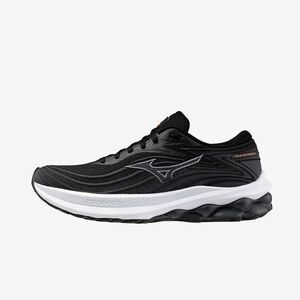 Sneakers Mizuno Wave Skyrise 5 Black/ White/ Nasturtium imagine