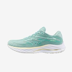 Sneakers Mizuno Wave Rider 27 Eggshell Blue/ White/ Anise Flow imagine