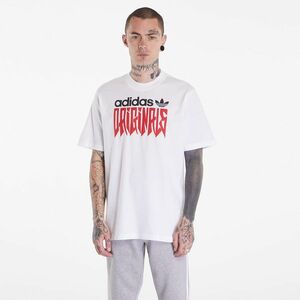 Tricou adidas Graphic Tee Loose White imagine