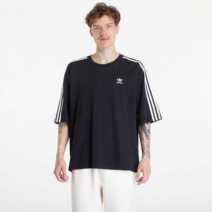 Tricou adidas Adicolor Oversized Short Sleeve Tee Black imagine