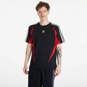 Tricou adidas Archive Short Sleeve Tee Black/ Better Scarlet imagine