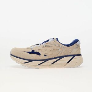 Sneakers Hoka® U Clifton L Suede Oat Milk/ Bellwether Blue imagine