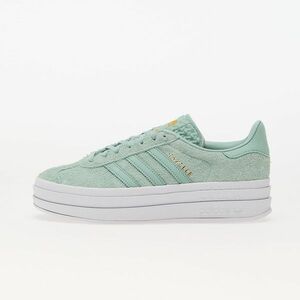 Sneakers adidas Gazelle Bold W Hazy Green/ Hazy Green/ Ftw White imagine