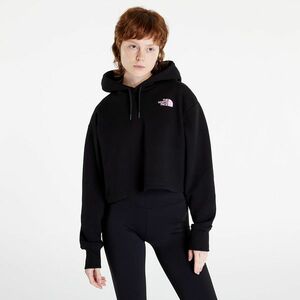 Hanorac The North Face Coordinates Crop Hoodie Tnf Black/ Cotton Candy imagine