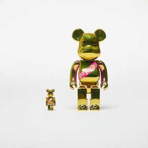 Medicom Toy BE@RBRICK Sex Pistols "Never Mind The Bollocks" 100% & 400% Set Chrome imagine