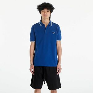 Camasa FRED PERRY Twin Tipped Fred Perry Shirt Shdcob/Snow white/Light ice imagine