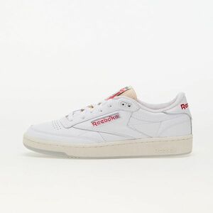 Sneakers Reebok Club C 85 Vintage White/ Chalk/ Vector Red imagine