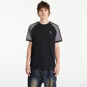 Tricou adidas Cb 3-Stripes Tee Black/ Grey Four imagine