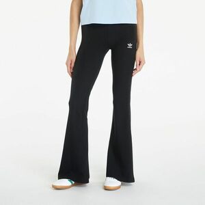 Pantaloni adidas Essentials Rib Flared Leggings Black imagine