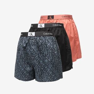 Calvin Klein Amplified Classics Cotton Boxer Slim 3-Pack Multicolor imagine