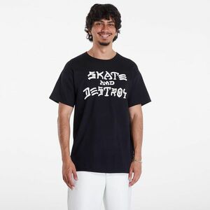 Tricou Thrasher Skate And Destroy T-Shirt Black imagine