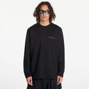 Tricou Y-3 Logo Long Sleeve Tee UNISEX Black imagine