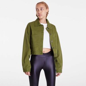 Jacheta Vans Raynes Crop Trucker Jacket Pesto imagine