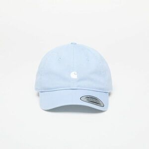 Carhartt WIP Madison Logo Cap Frosted Blue/ White imagine