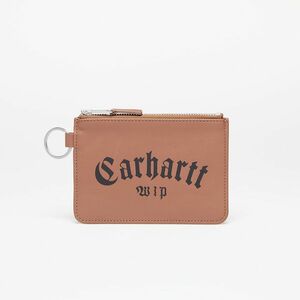 Portofel Carhartt WIP Onyx Zip Wallet Cognac/ Black imagine