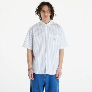 Cămașă Carhartt WIP S/S Linus Shirt UNISEX Linus Stripe/ Bleach/ White imagine