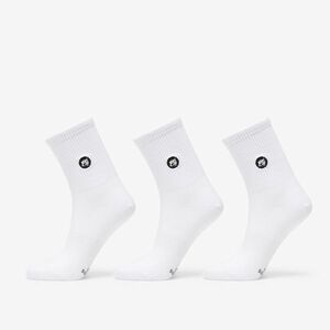 Footshop Short Socks 3-Pack White imagine