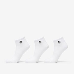 Footshop Ankle Socks 3-Pack White imagine