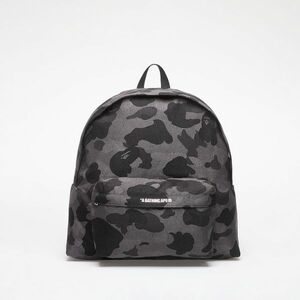 A BATHING APE Solid Camo Jacquard Daypack Black imagine