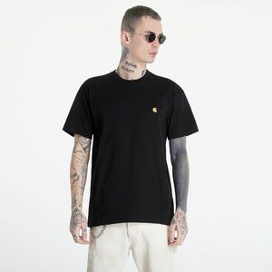 Tricou Carhartt WIP S/S Chase T-Shirt Black/ Gold imagine