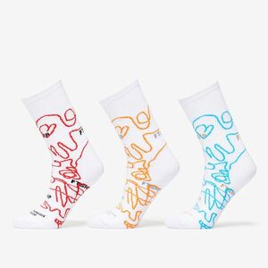 Footshop The Bubble Socks 3-Pack Multicolor imagine