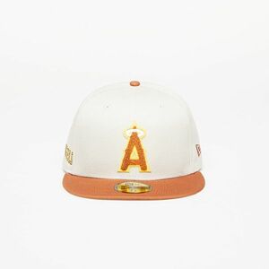 New Era Anaheim Angels Boucle 59FIFTY Fitted Cap Stone/ Brown imagine