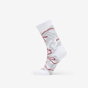 Footshop The More Basketball Socks Grey/ Wine imagine