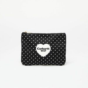 Portofel Carhartt WIP Canvas Graphic Zip Wallet Heart Bandana Print/ Black imagine