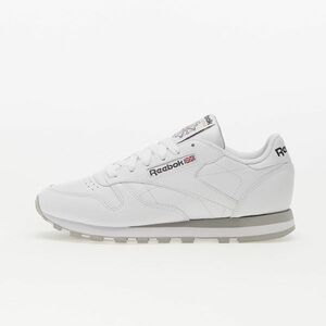 Sneakers Reebok Classic Leather White/Light Grey imagine