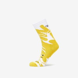 Footshop The "Basketball" Socks White/ Yellow imagine