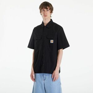 Cămașă Carhartt WIP Short Sleeve Craft Shirt UNISEX Black imagine