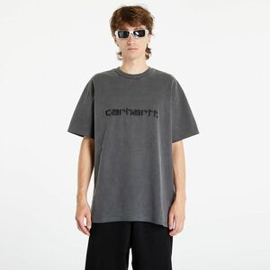 Tricou Carhartt WIP Duster Short Sleeve T-Shirt UNISEX Black Garment Dyed imagine