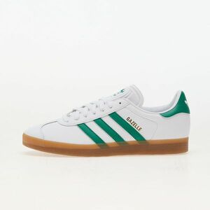 Sneakers adidas Gazelle Cloud White/ Bold Green/ Gold Metallic imagine