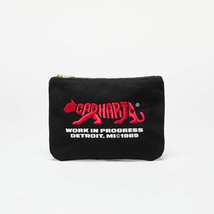 Portofel Carhartt WIP Canvas Graphic Zip Wallet Rocky Print/ Black imagine