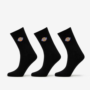 Dickies Valley Grove Socks 3-Pack Black imagine