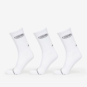 Footshop Basic But Not Basic Socks 3-Pack White imagine